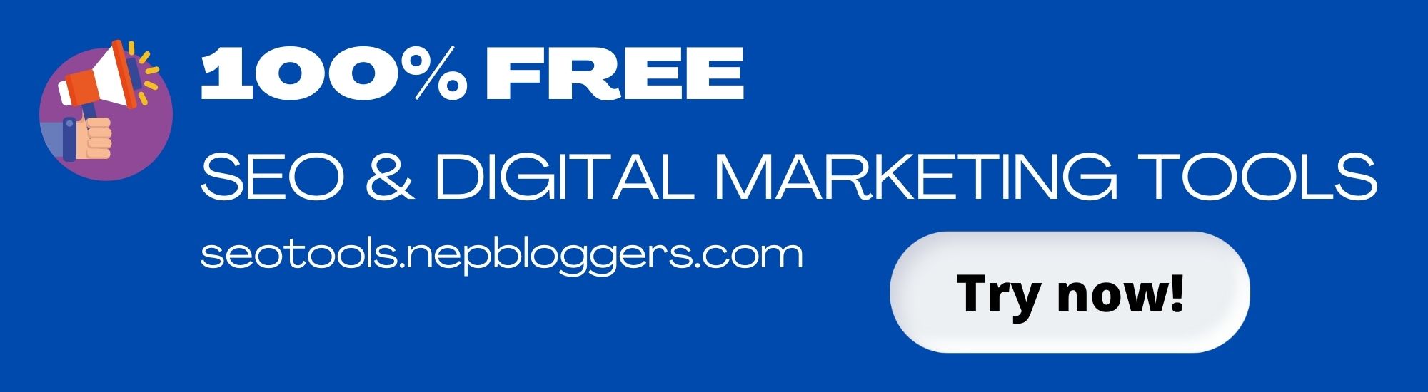 100% Free seo tools by NepBloggers