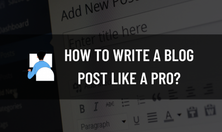 how to write a blog post like a pro